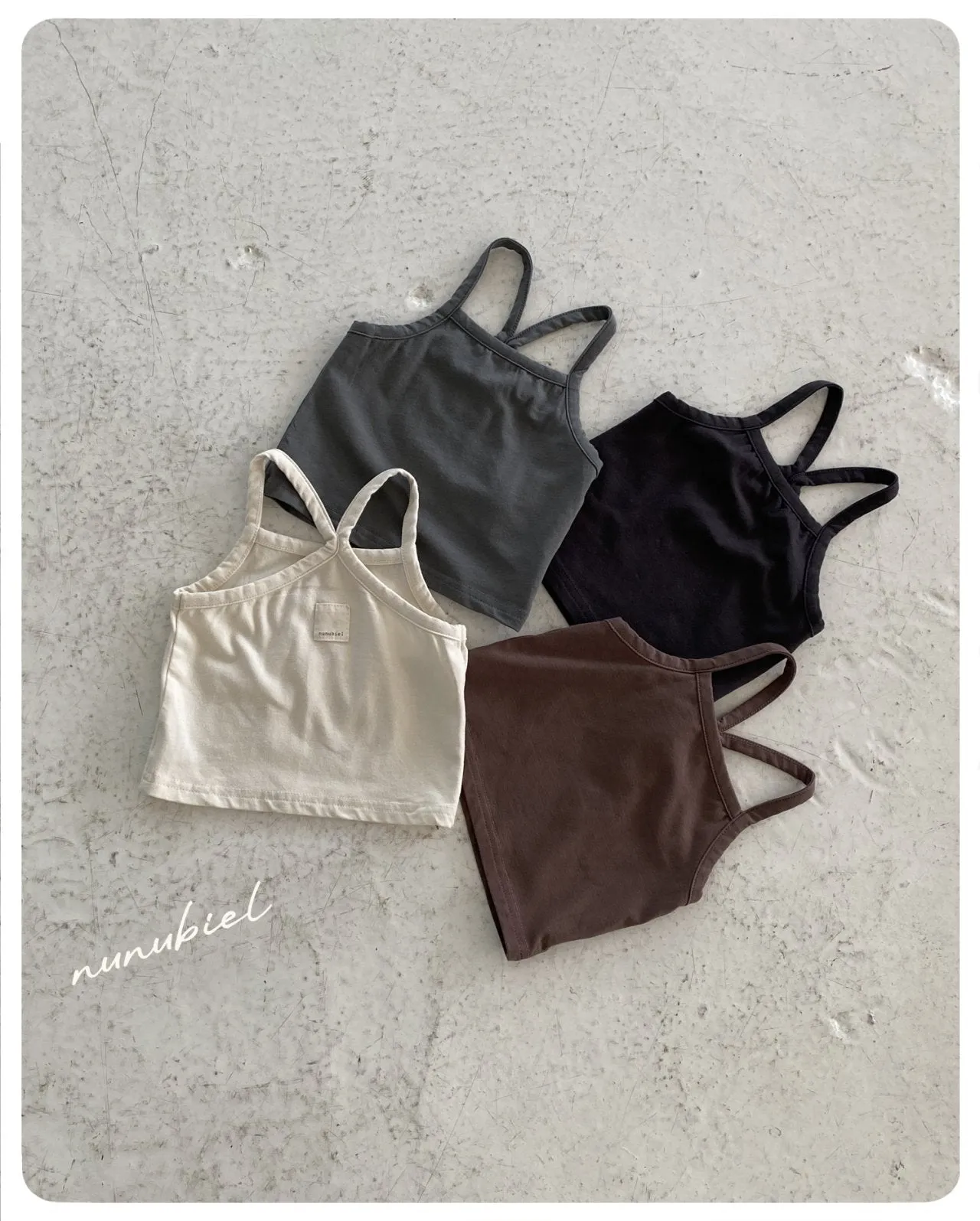 Span sleeveless tops