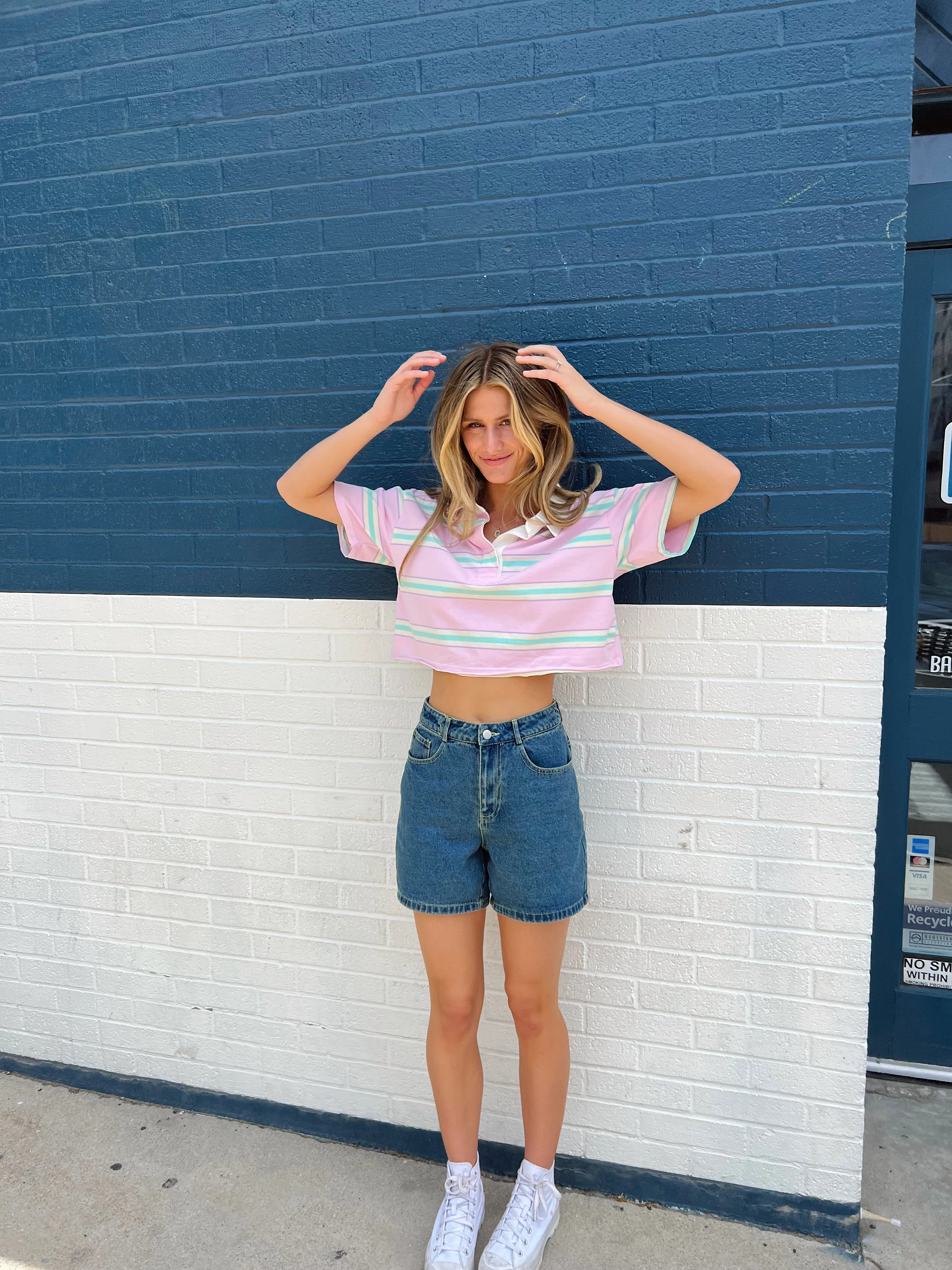 Stevie Striped Top