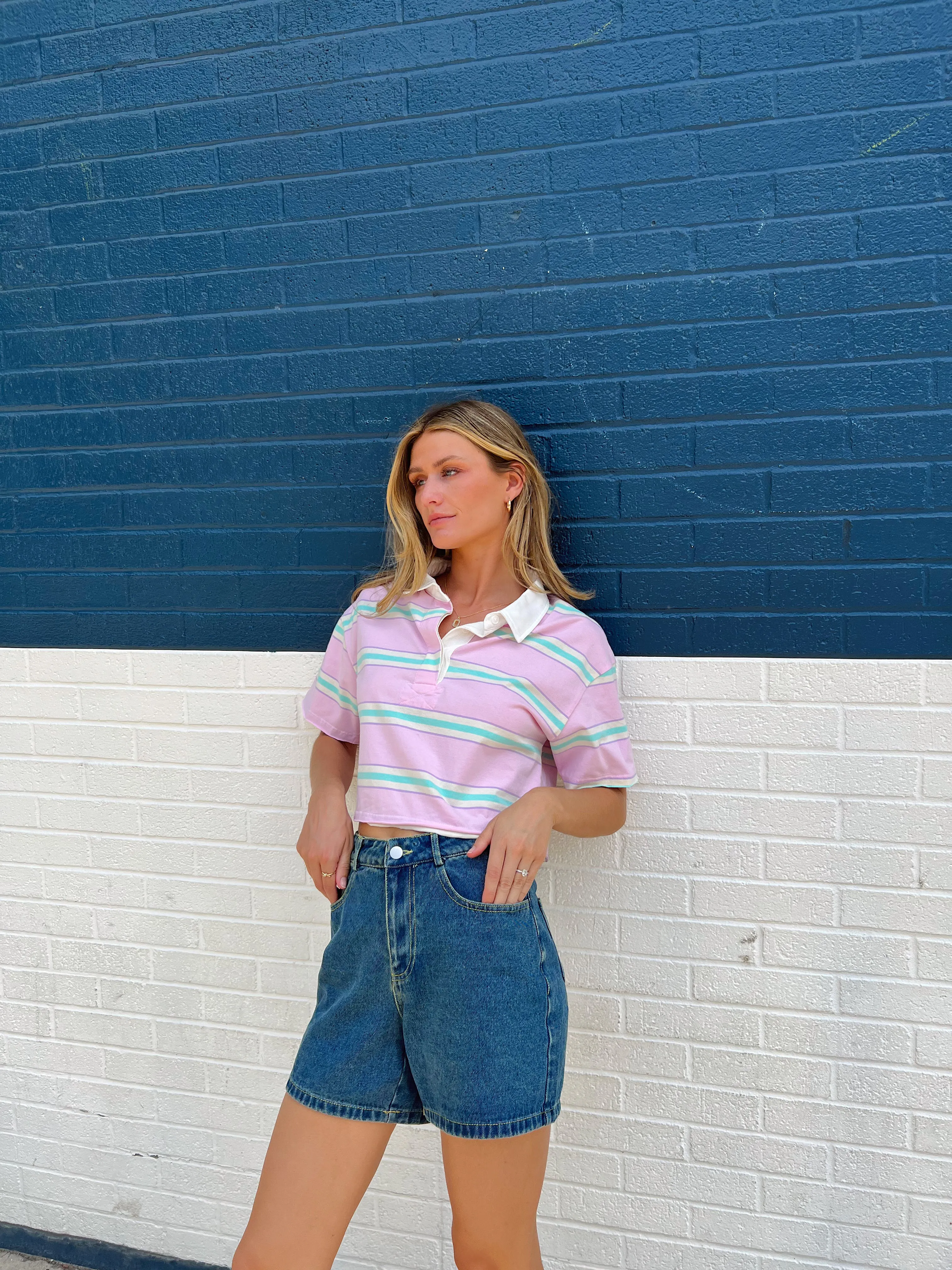 Stevie Striped Top