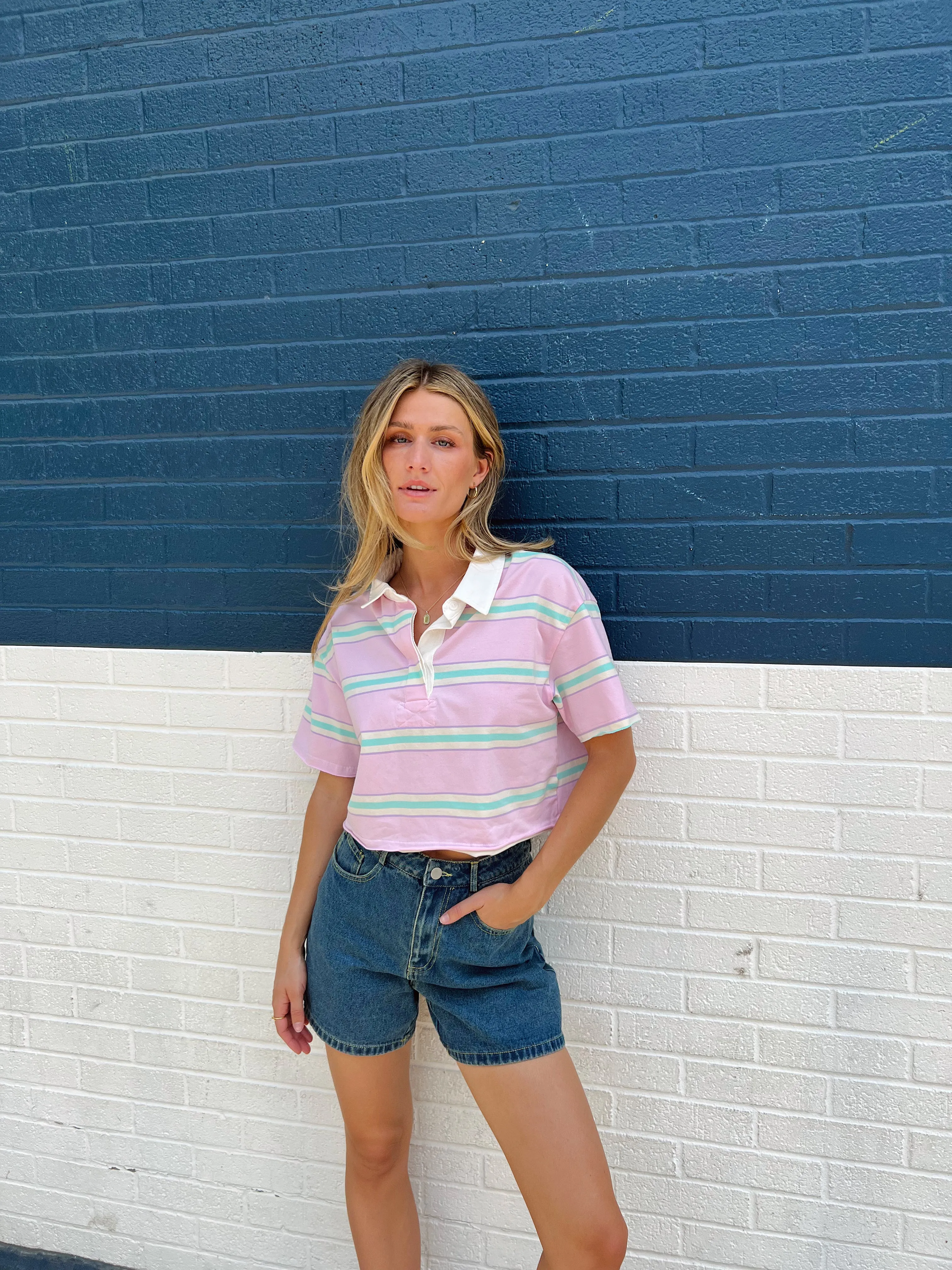Stevie Striped Top