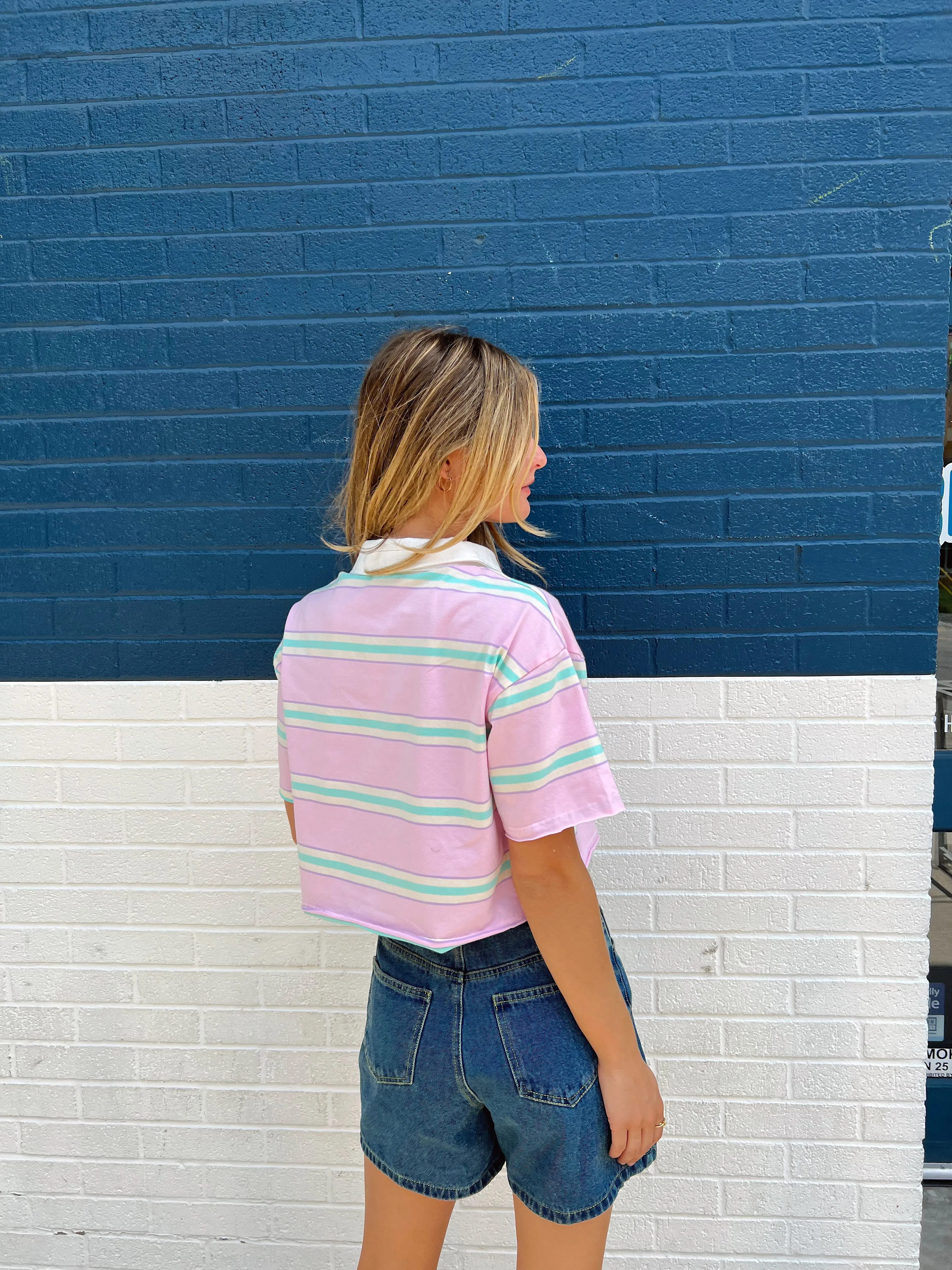 Stevie Striped Top