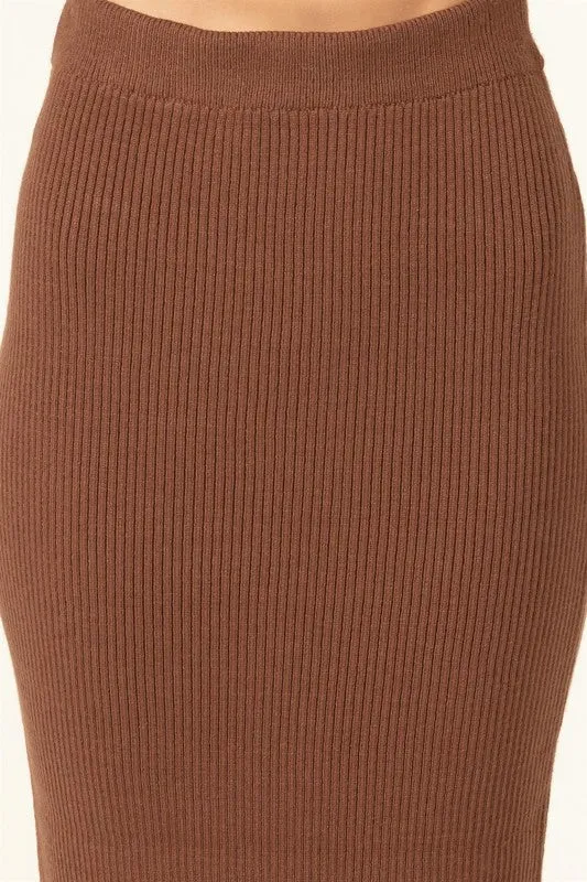 Sweater Midi Skirt