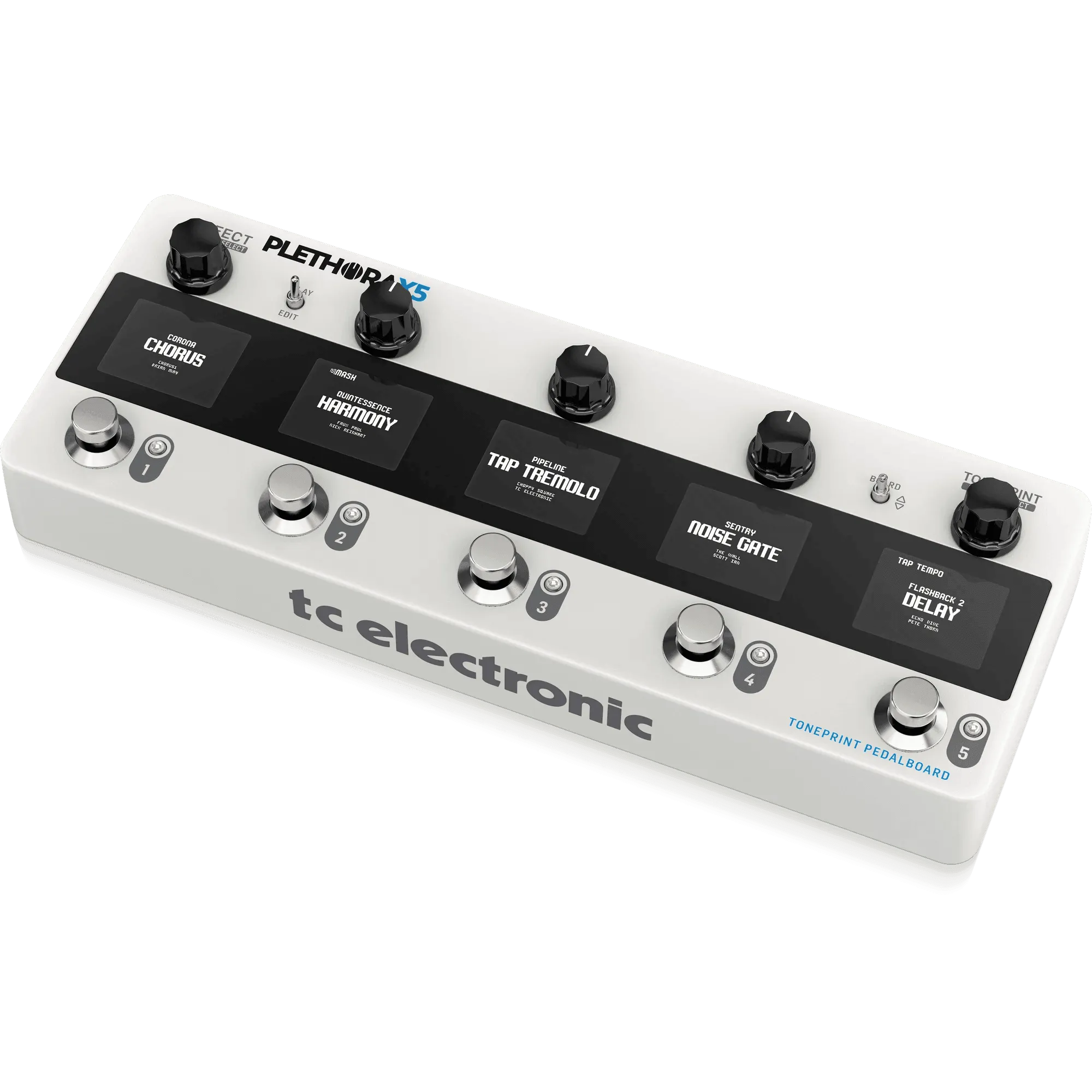 TC Electronic PLETHORA X5 TonePrint Multi-FX Pedalboard