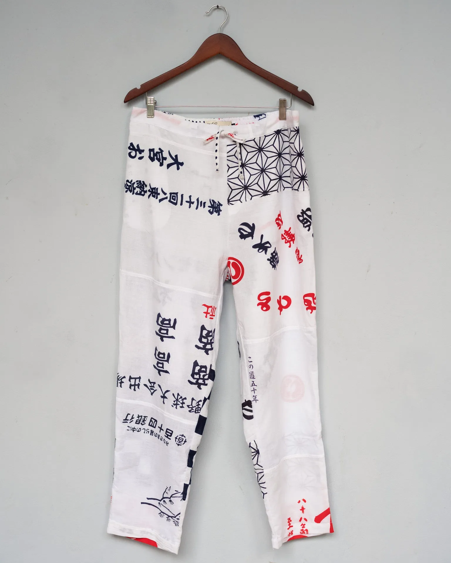 The Japanese Tenugui Pants - XL