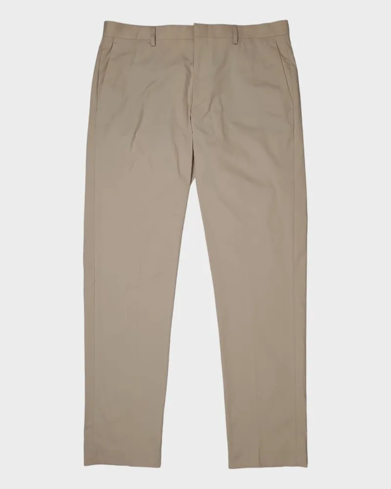 Thompson Slim Fit Plain Color Men Pant ( W34 L34 )