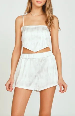 Tie Back Handkerchief Top