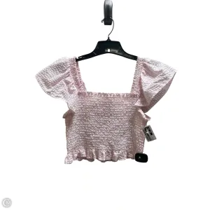 Top Sleeveless By Bb Dakota In Pink, Size: M