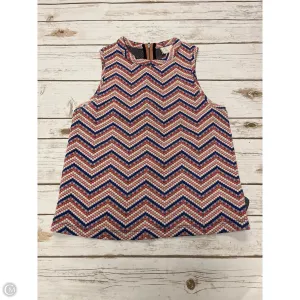 Top Sleeveless By Cmb In Multi-colored, Size: Xs