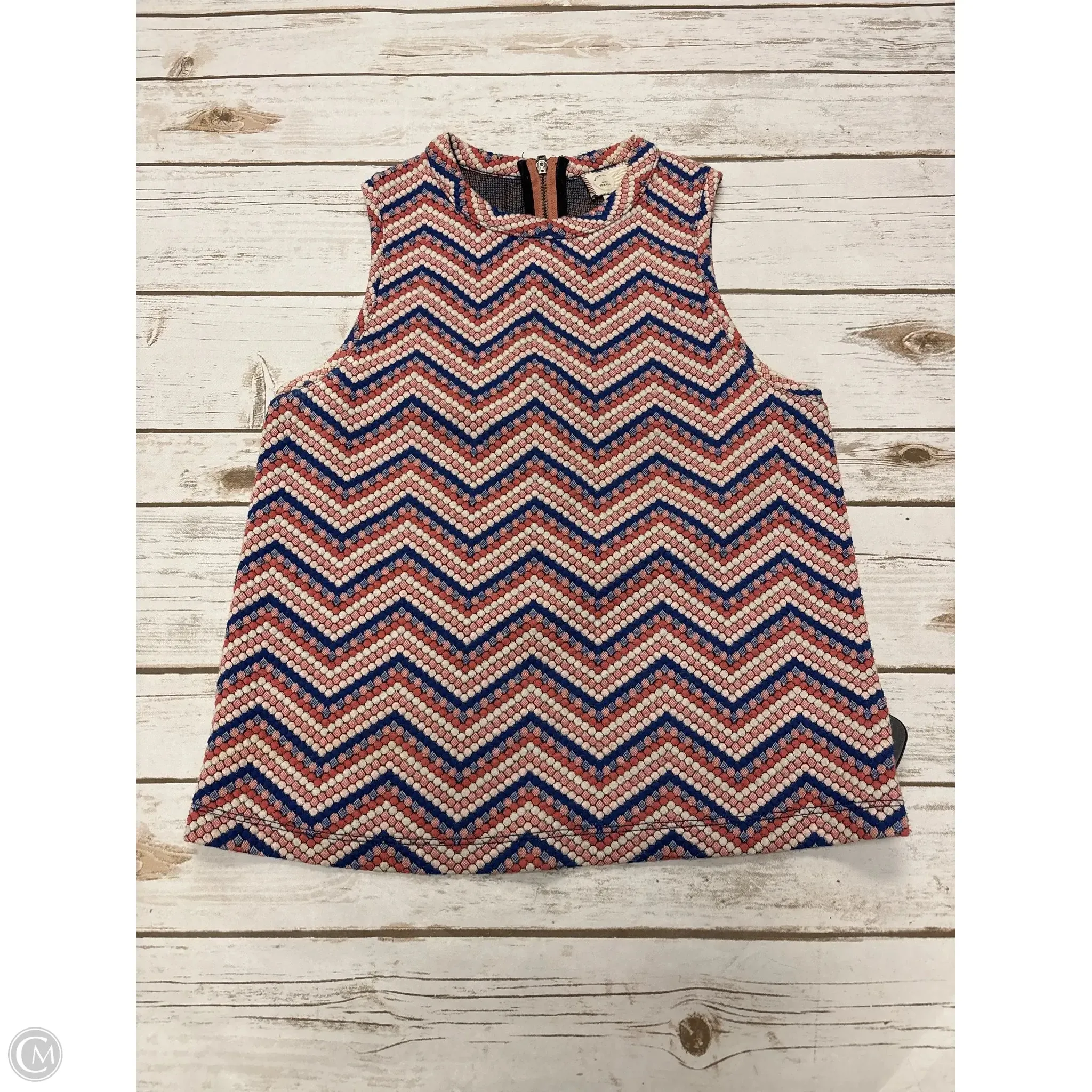 Top Sleeveless By Cmb In Multi-colored, Size: Xs
