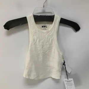Top Sleeveless By Madewell  Size: Xs