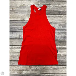 Top Sleeveless By Splendid In Red, Size: S