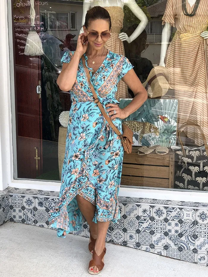 Tsignana Long Wrap Dress