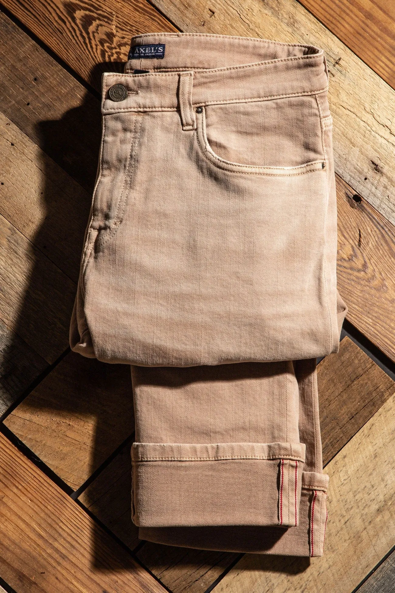 Tucson Selvedge Denim In Desert Sand