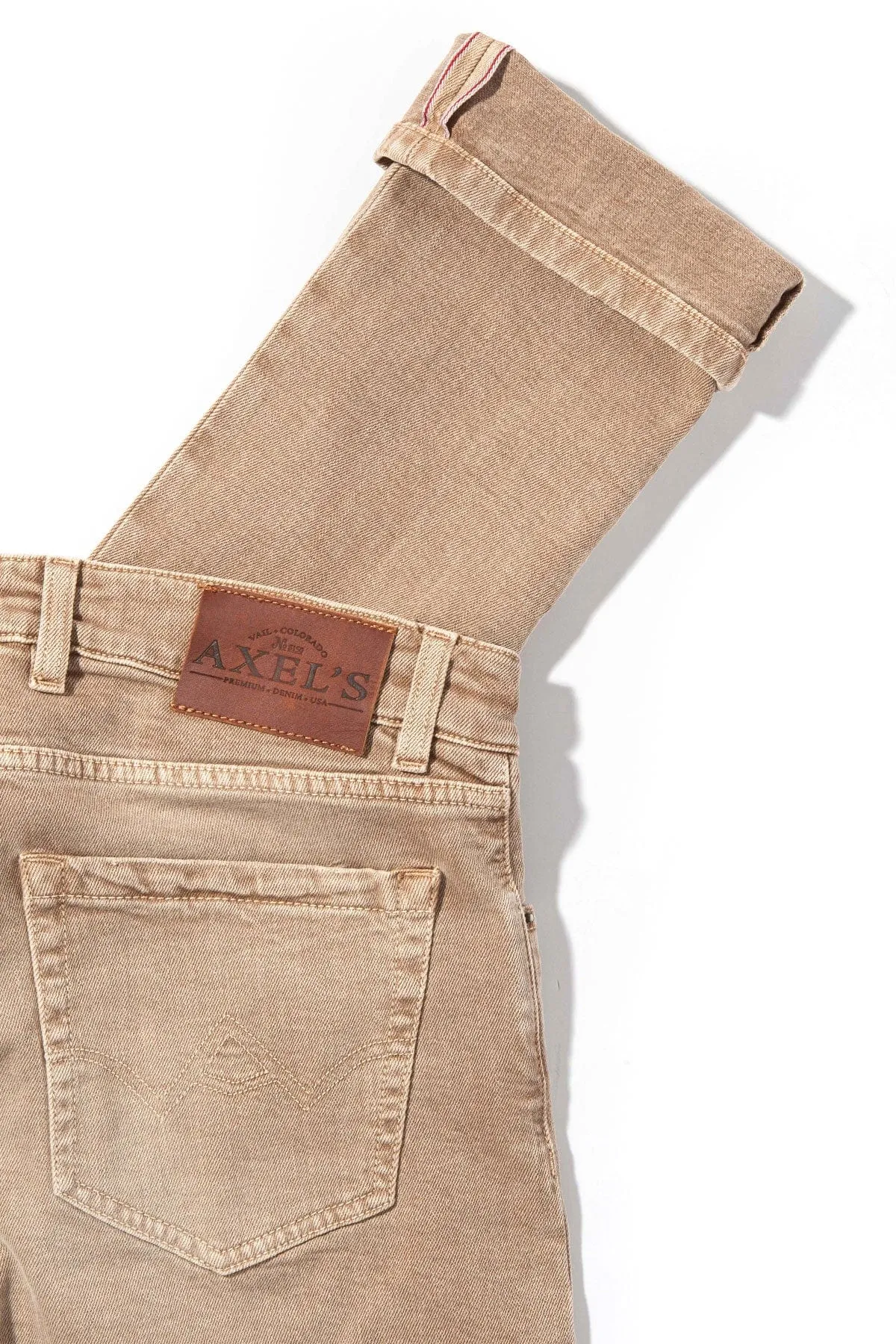 Tucson Selvedge Denim In Desert Sand