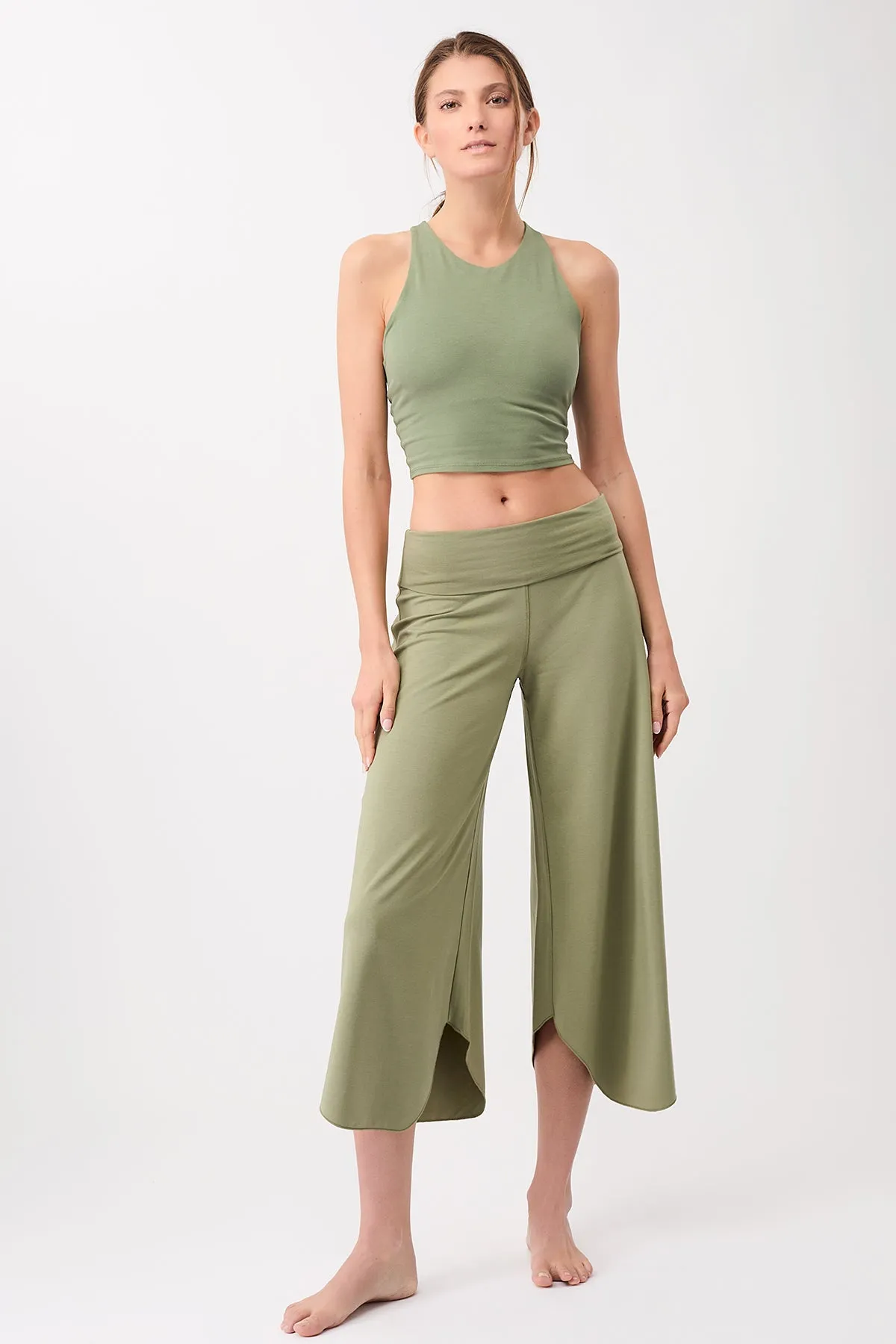 Tulip Pants Mossy Bark