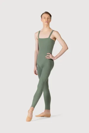 U3700M - Bloch Curtis Tank Strap Seamed Mens Unitard