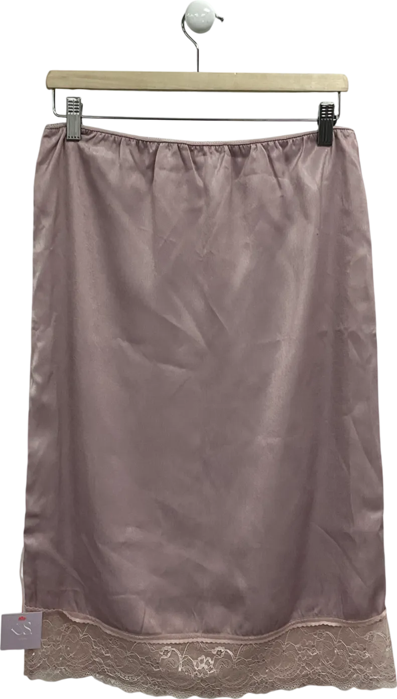 Unplanned Store Pink Marola Midi Skirt UK S
