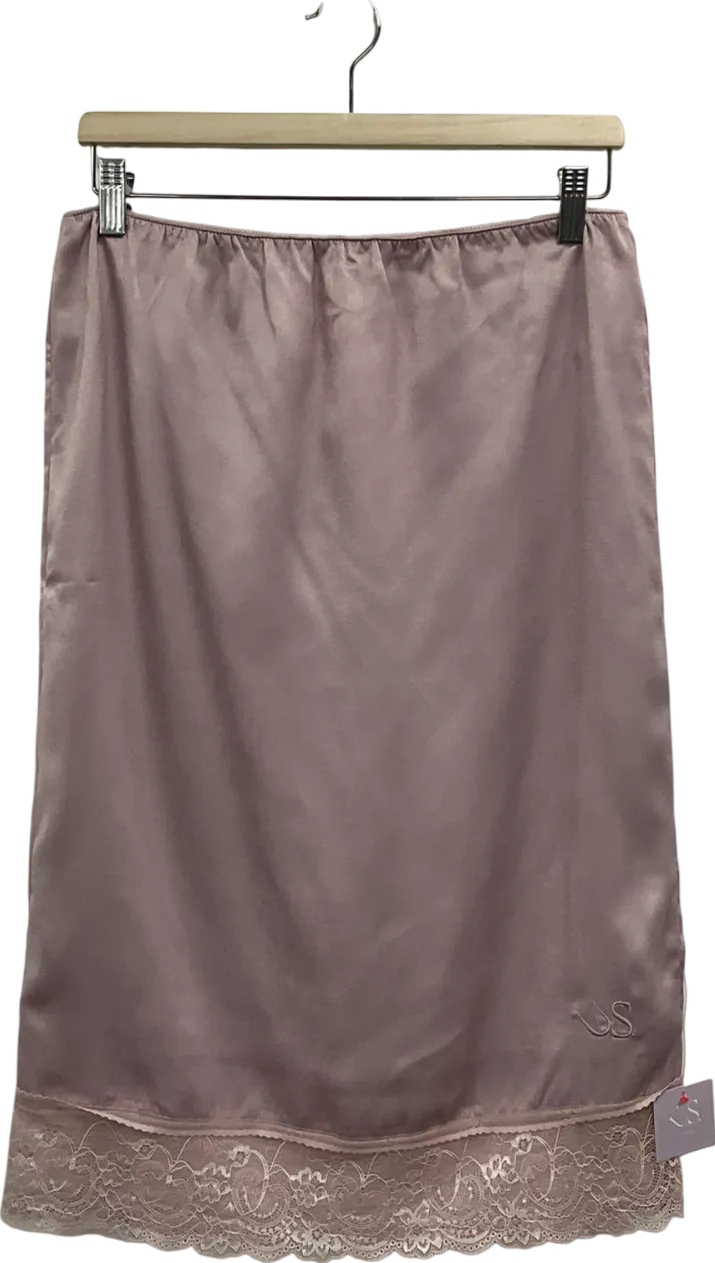 Unplanned Store Pink Marola Midi Skirt UK S