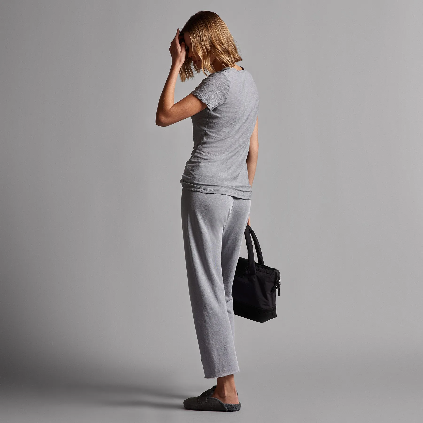 Vintage French Terry Cutoff Sweatpant - Breeze Pigment