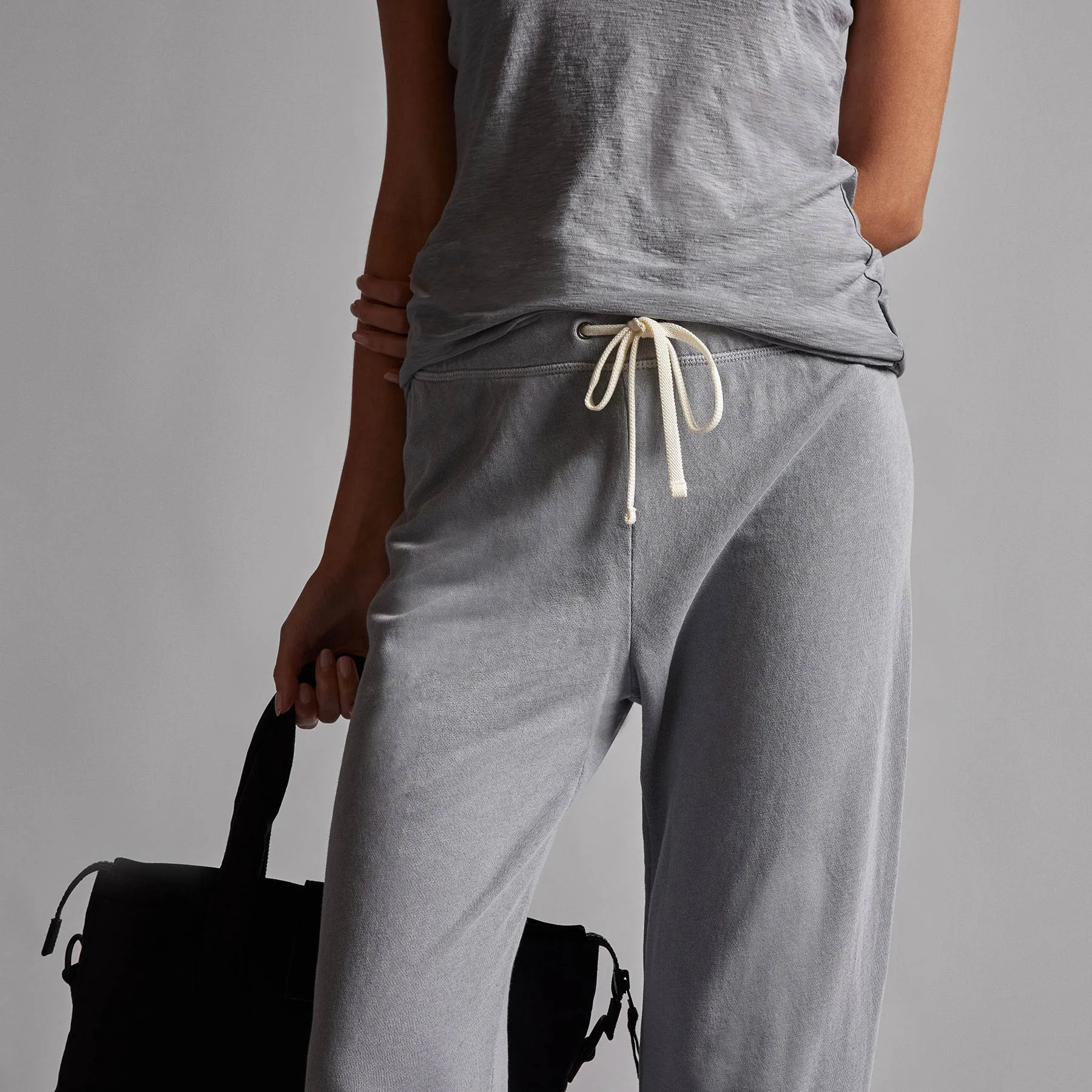 Vintage French Terry Cutoff Sweatpant - Breeze Pigment