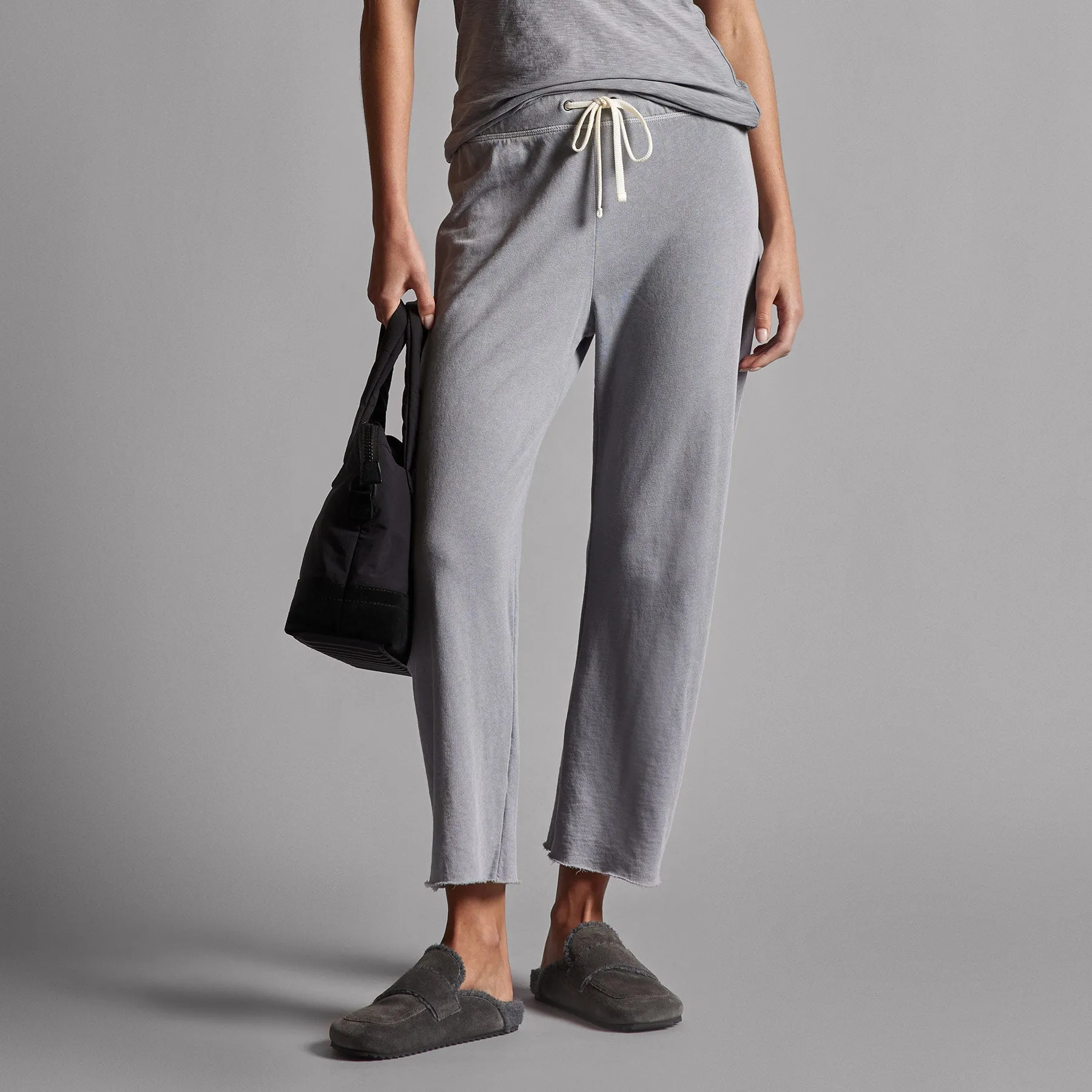 Vintage French Terry Cutoff Sweatpant - Breeze Pigment