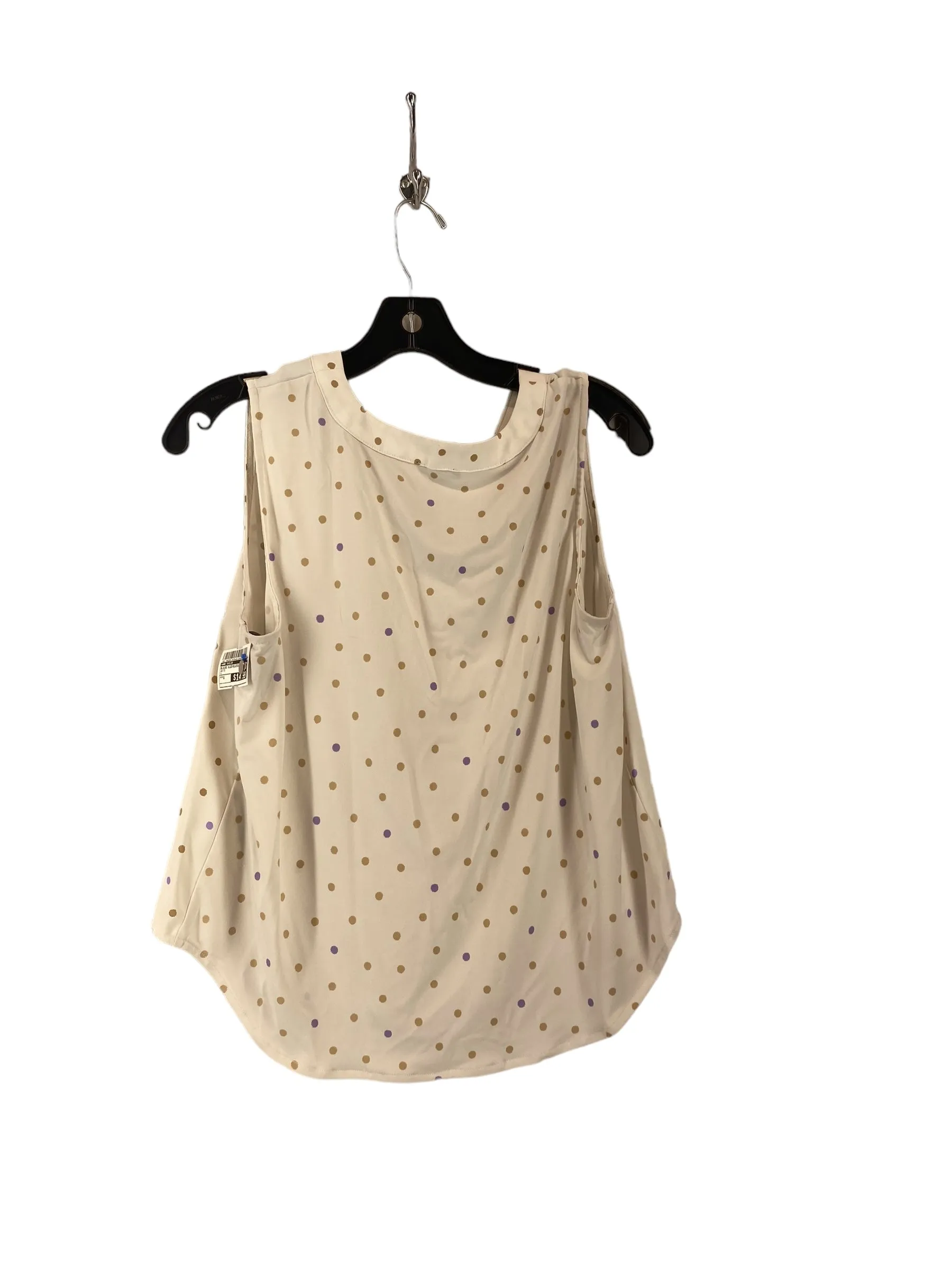 White Blouse Sleeveless Ann Taylor, Size S
