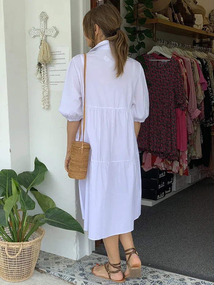 White Shirt Dress