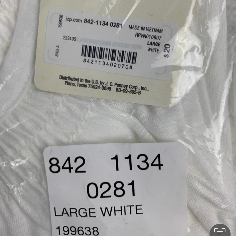 White Sleeveless Top Women's Blouse