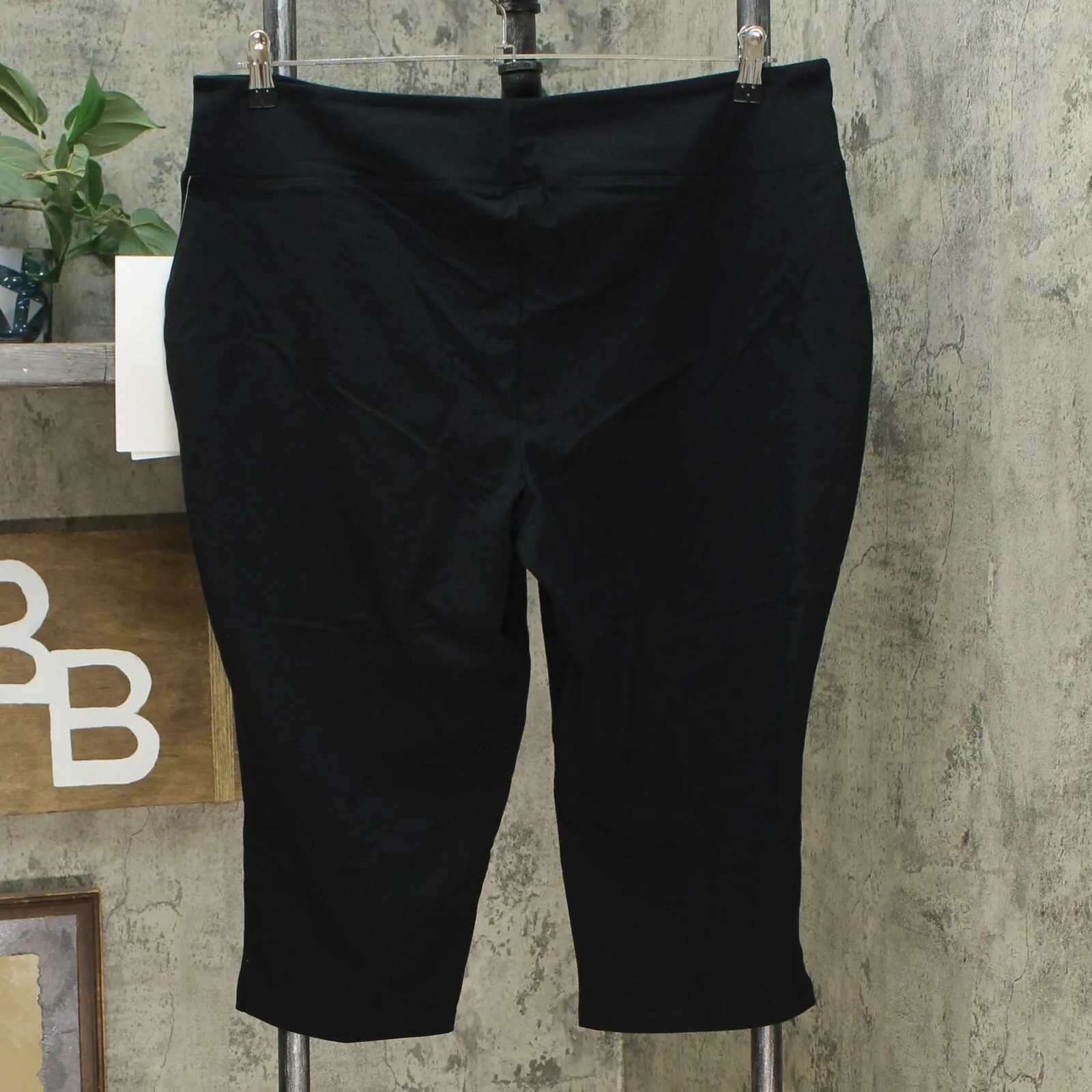 Wicked by Women with Control Women's Pedal Pusher Pants with Side Slits