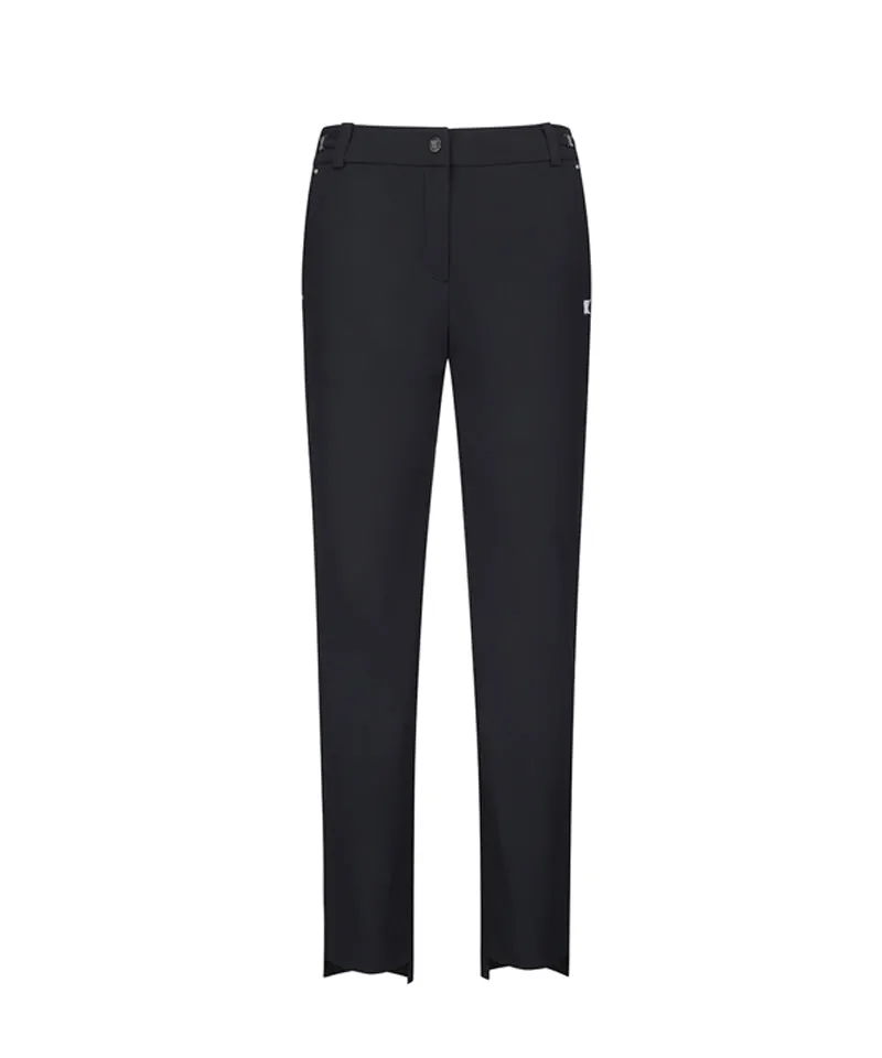 Women's Band Point Essential Long Pants - Black