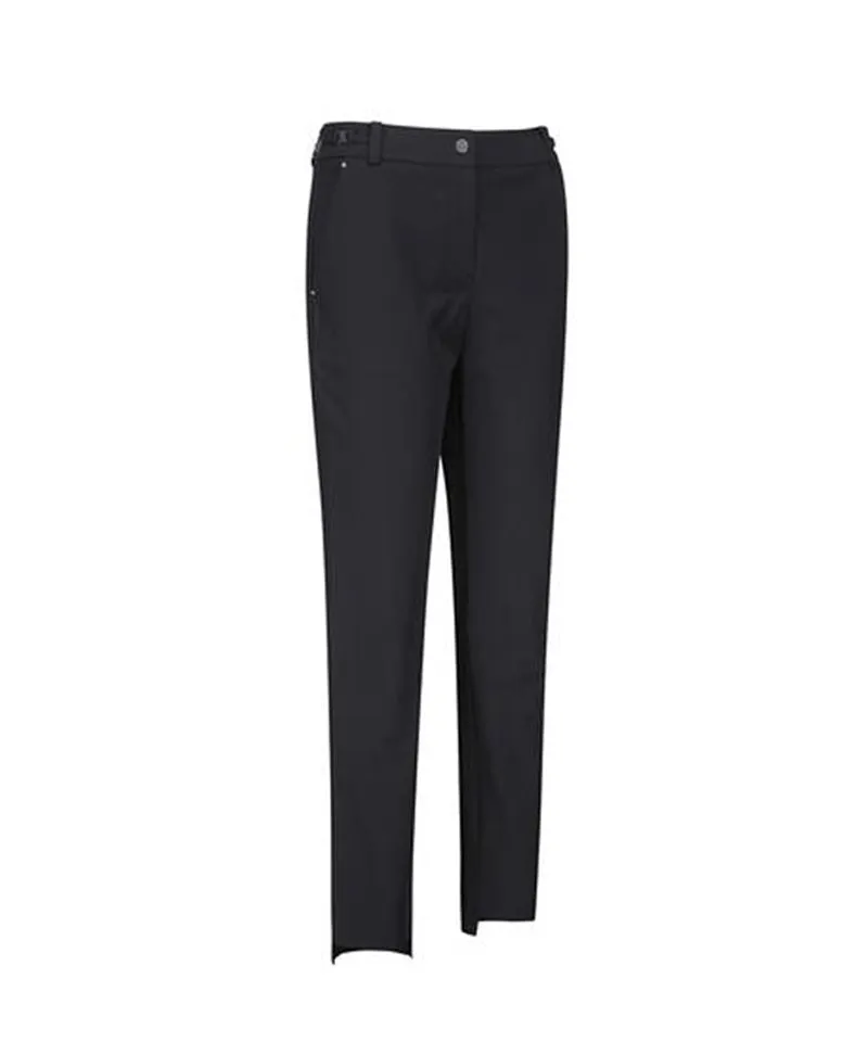 Women's Band Point Essential Long Pants - Black