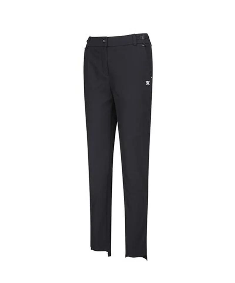 Women's Band Point Essential Long Pants - Black