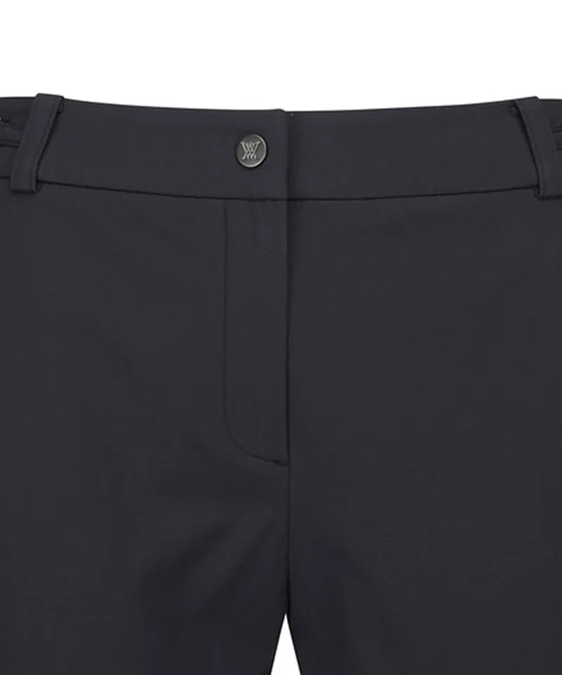Women's Band Point Essential Long Pants - Black