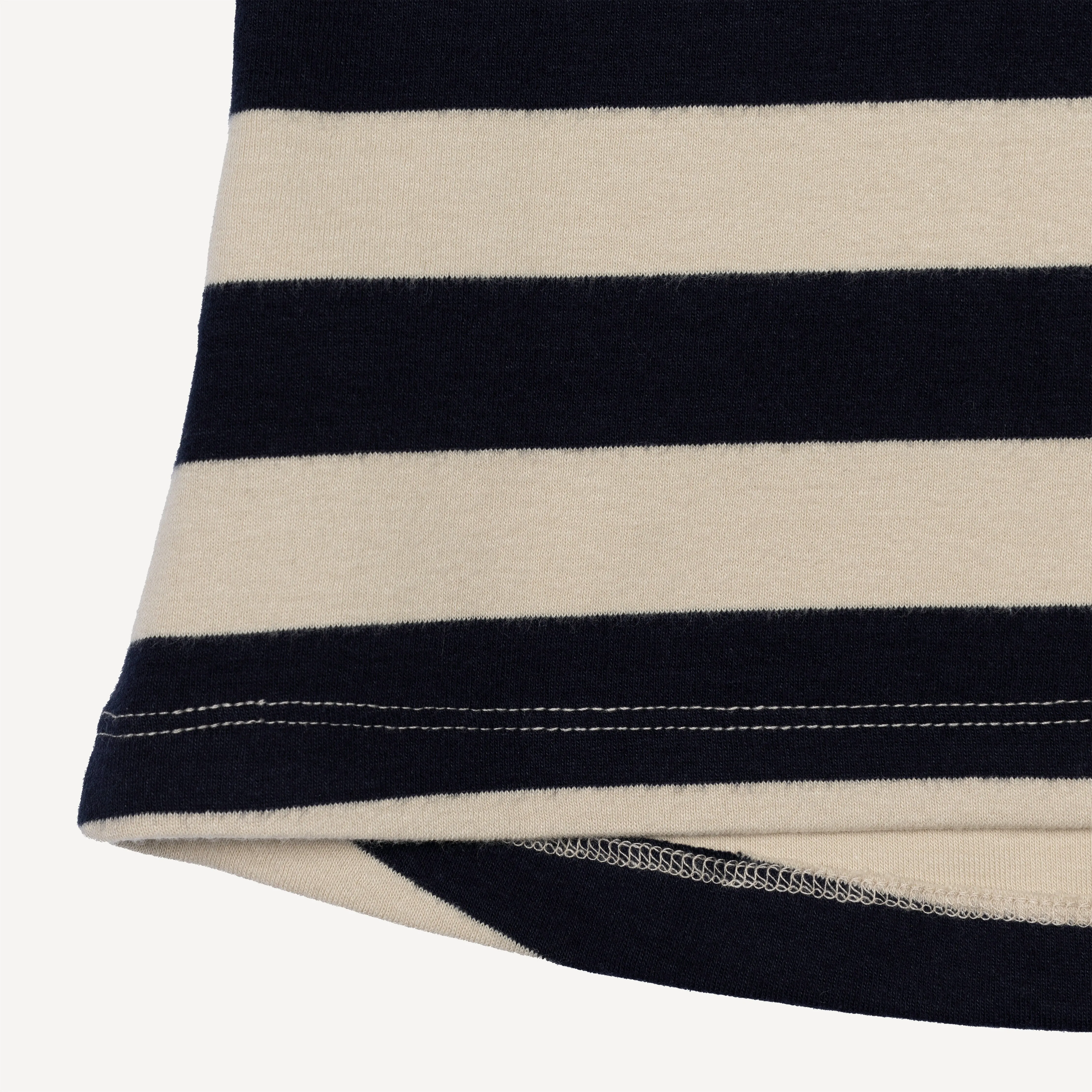 Womens Stripe High Neck Tank - Night Sky / Fog