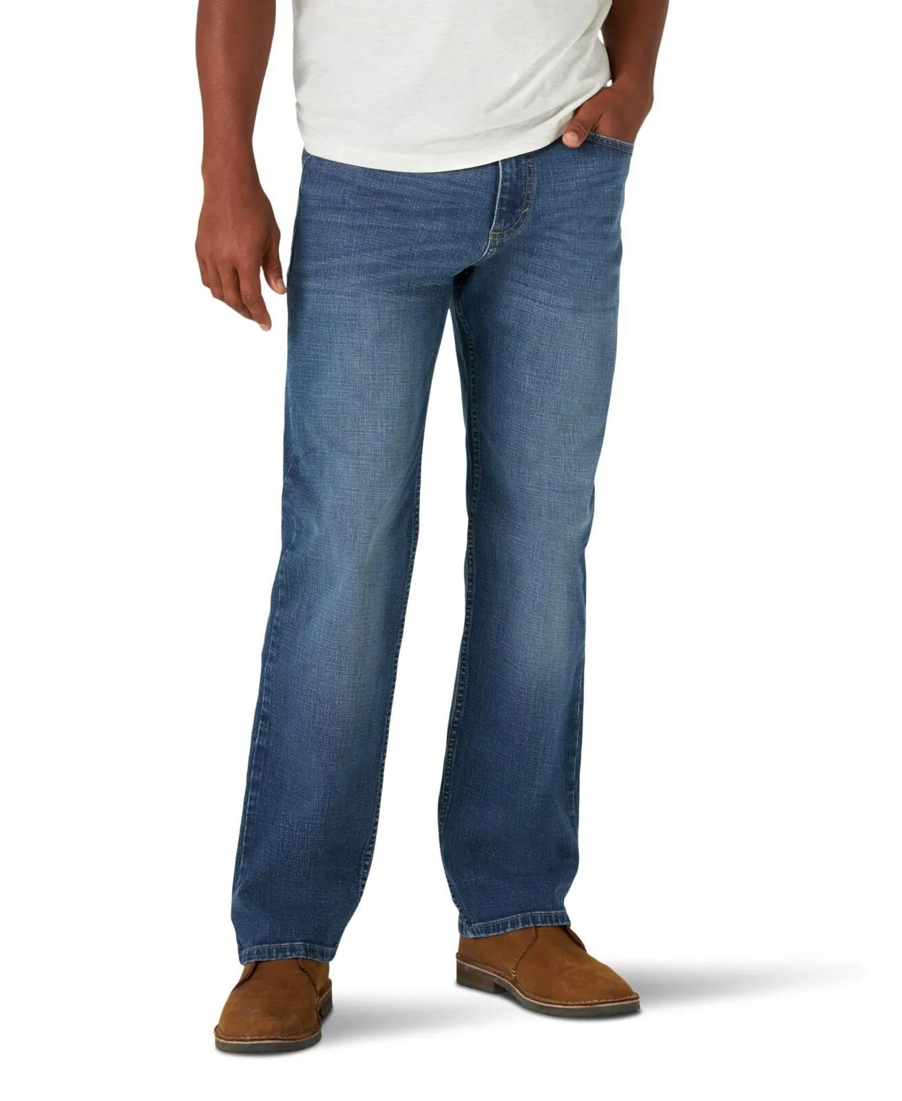 Wrangler Men's Free-to-Stretch Relaxed Fit Jean