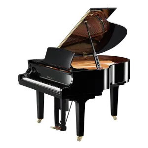 Yamaha 173cm Professional Grand Piano with Disklavier Enspire Standard System. Includes MSP3A Speakers. Polished Ebony.