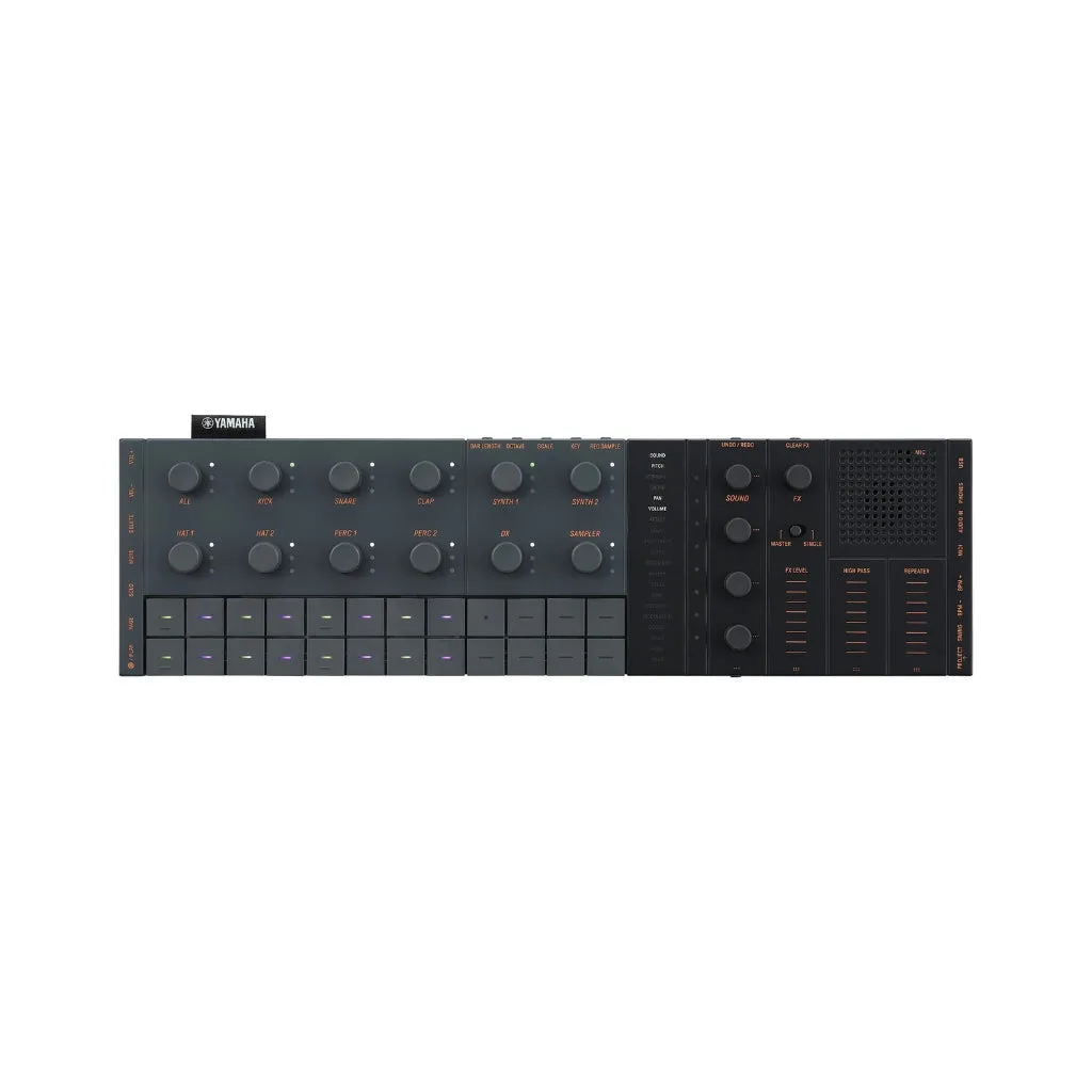 Yamaha SEQTRAK Portable Music Production Studio - Black